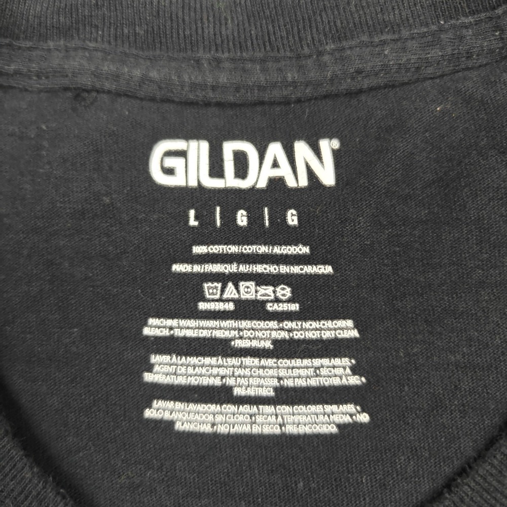 Gildan Shirt Mens Large Black Army Of Two R3ED Wrestling Mask Graphic Tee - Picture 3 of 7
